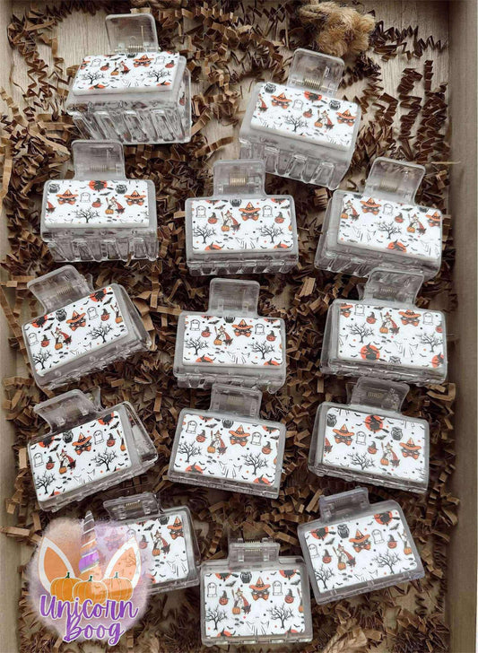 Mini Halloween Claw Clips